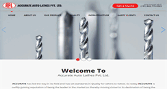 Desktop Screenshot of apl-india.com